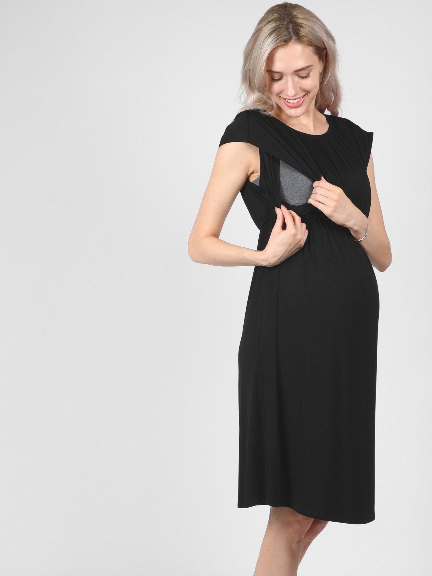 Black Louise Dress - Lovemère