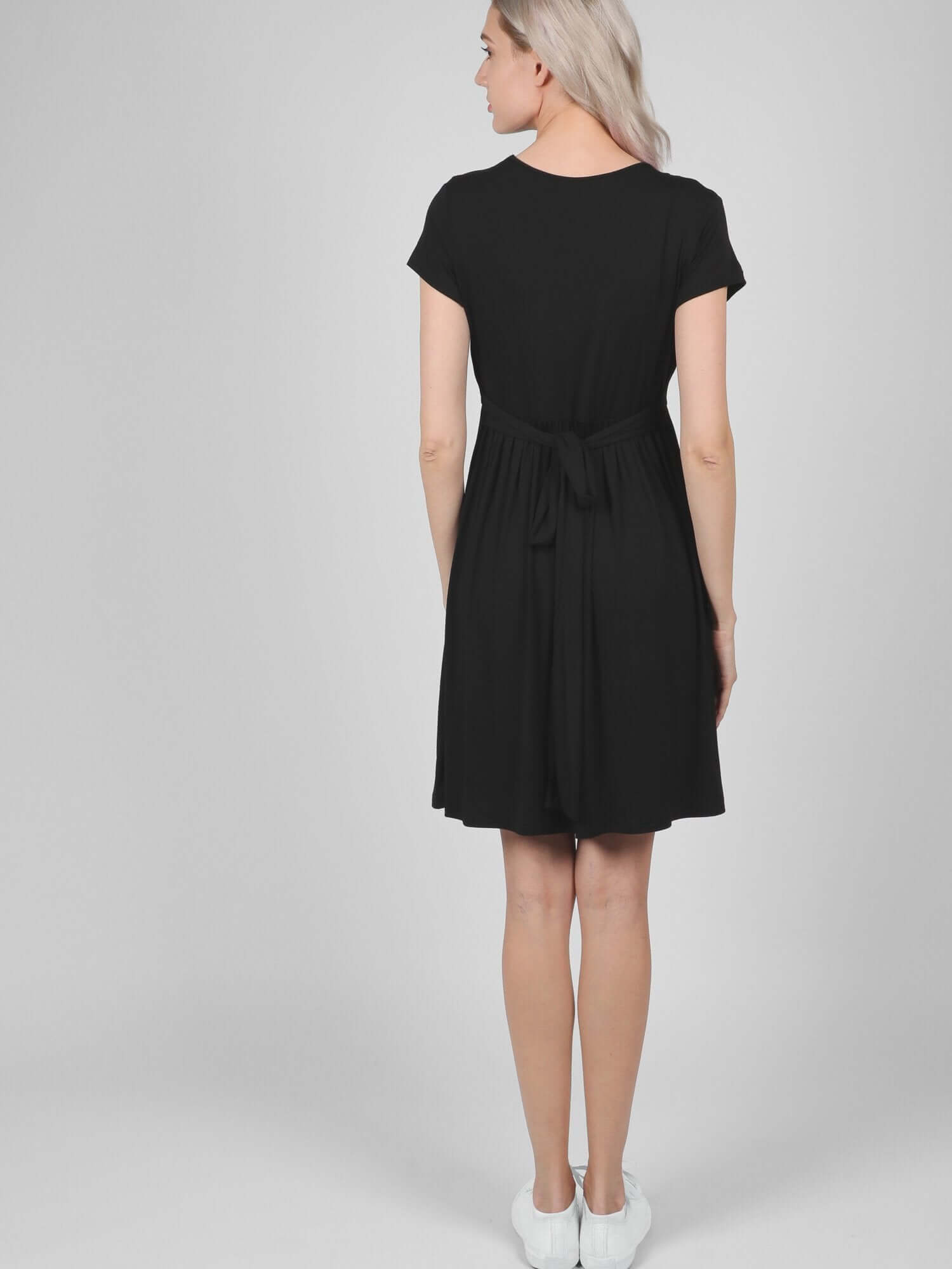 Black Ribbon Dress - Lovemère