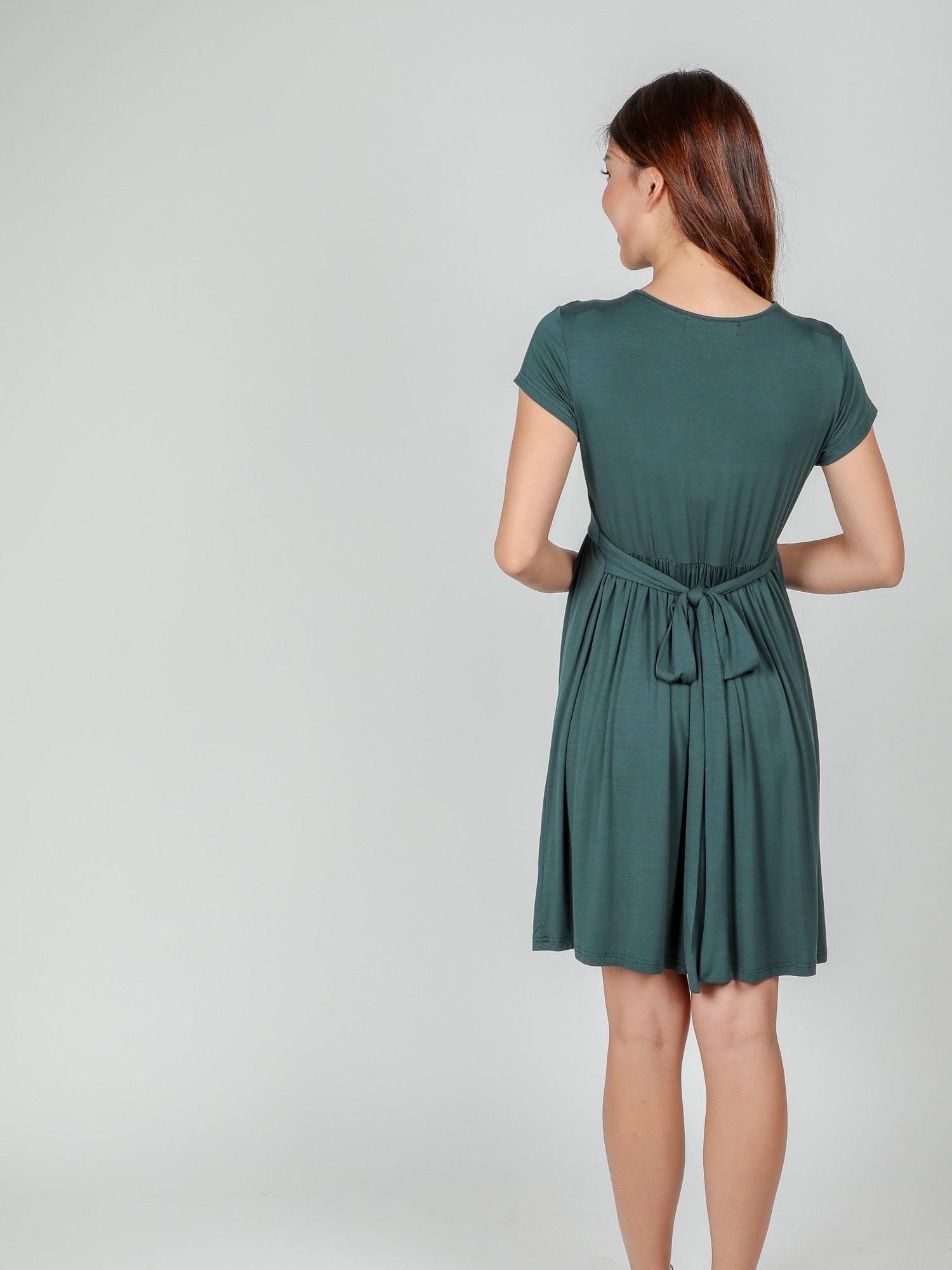 Emerald Ribbon Dress - Lovemère