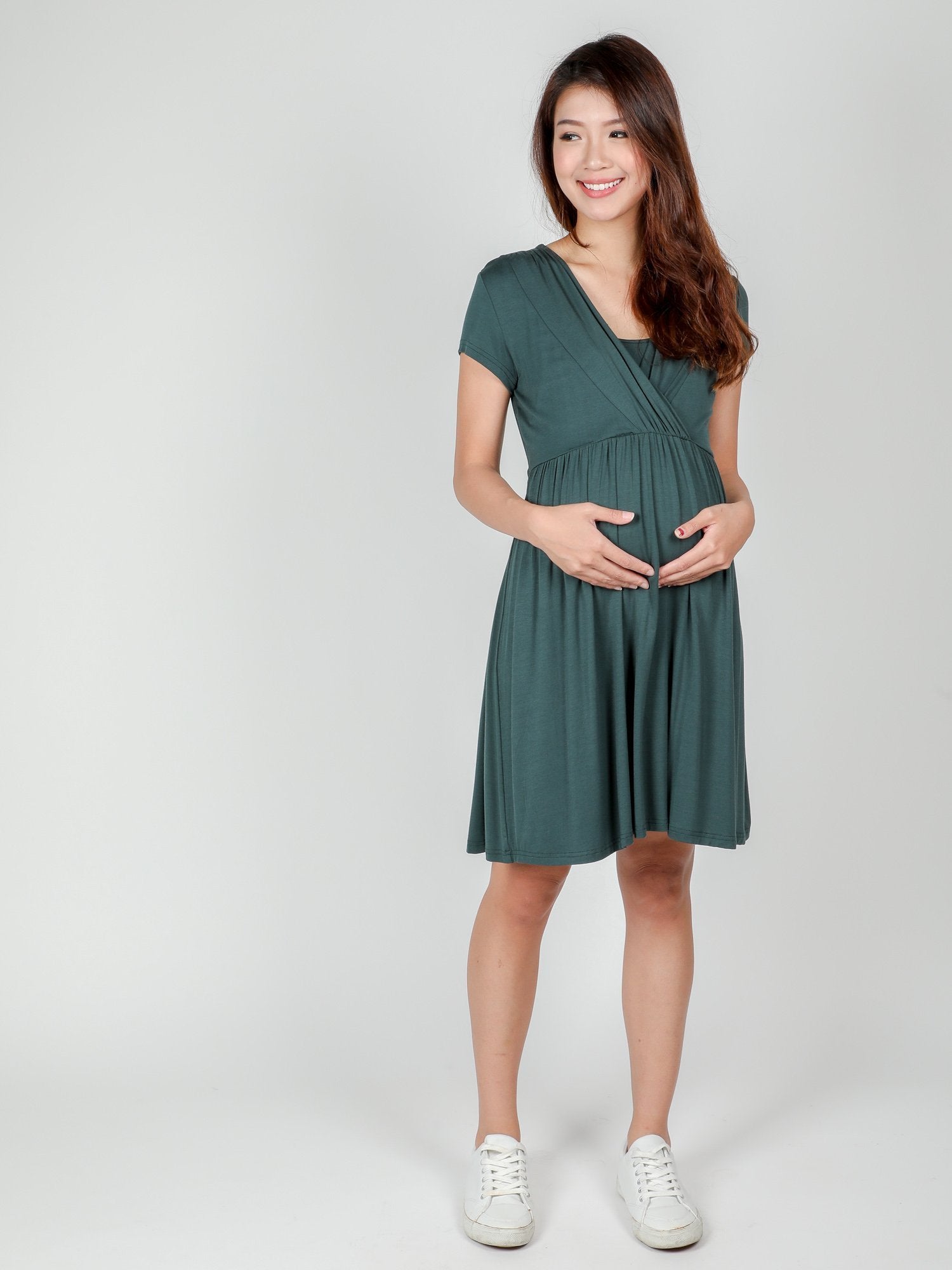 Emerald Ribbon Dress - Lovemère