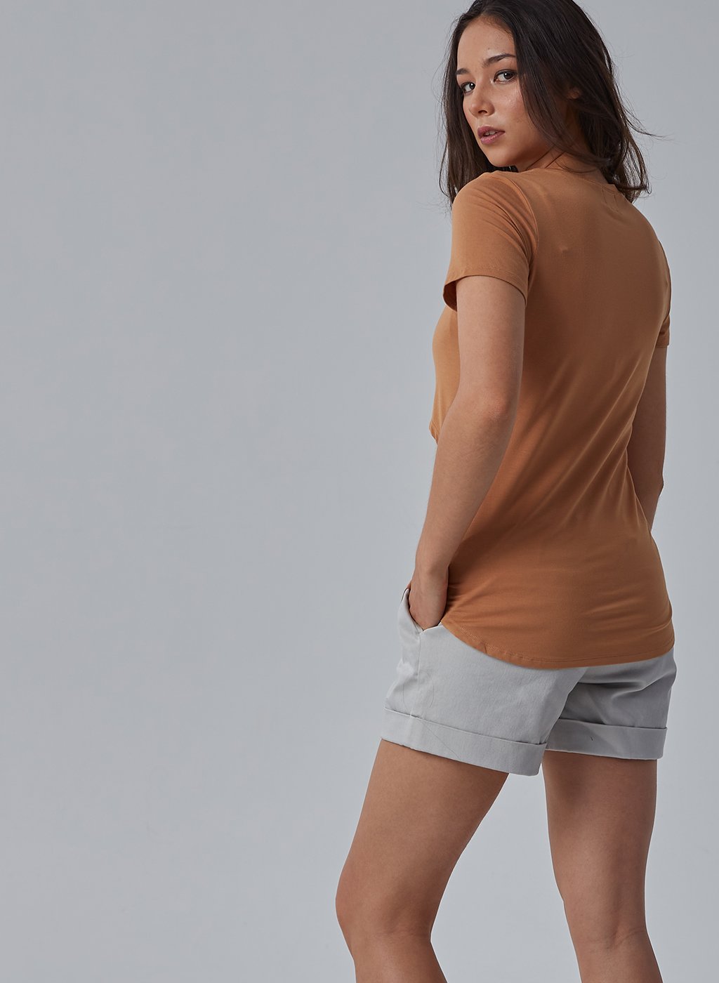 Hensley Crew Tee – Pregnancy Wear Clothes - Lovemère