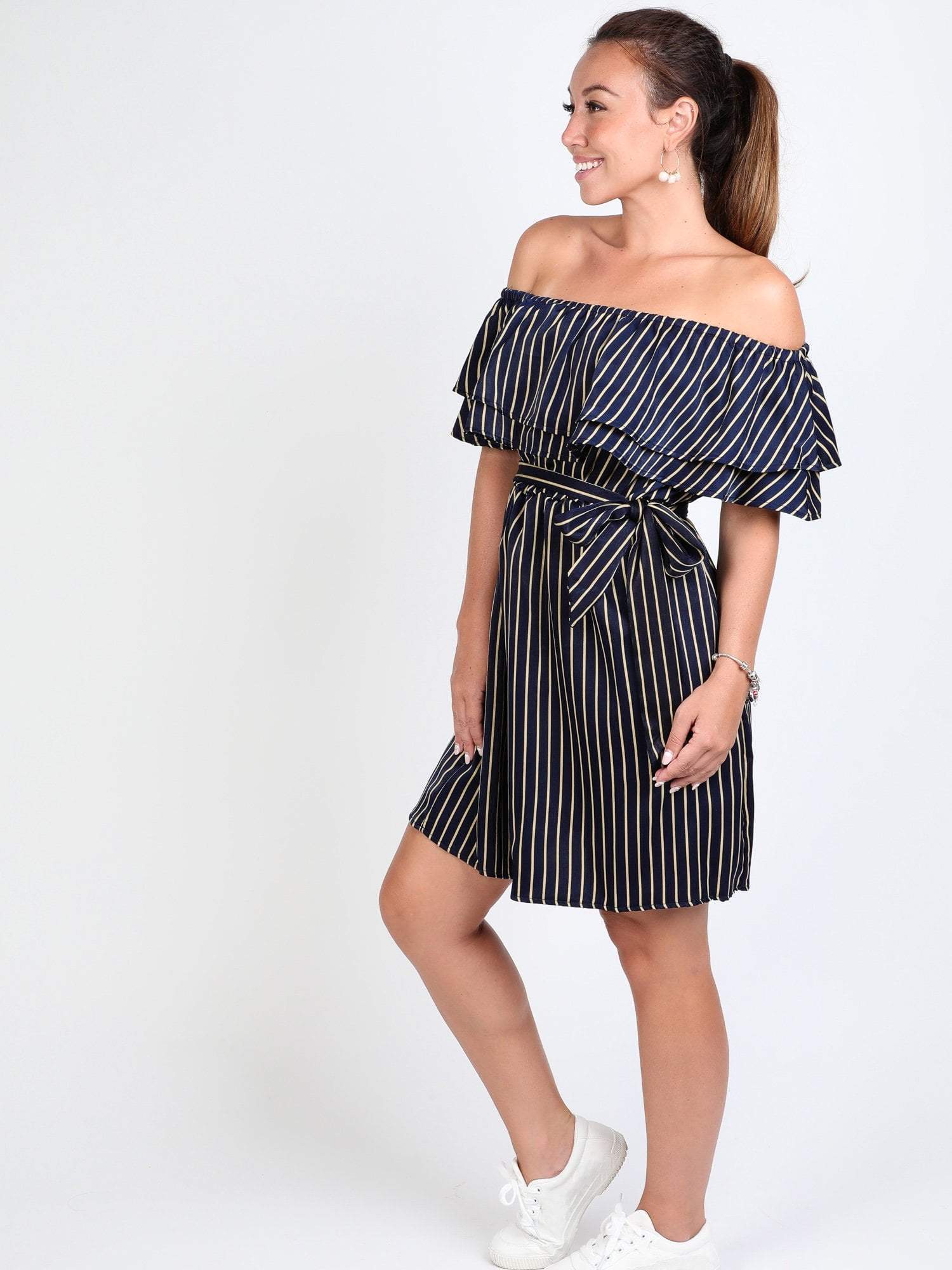 Miami Ruffled Mini Dress - Lovemère